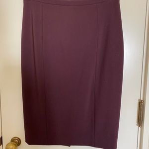Michael Kors Bordeux Pencil Skirt